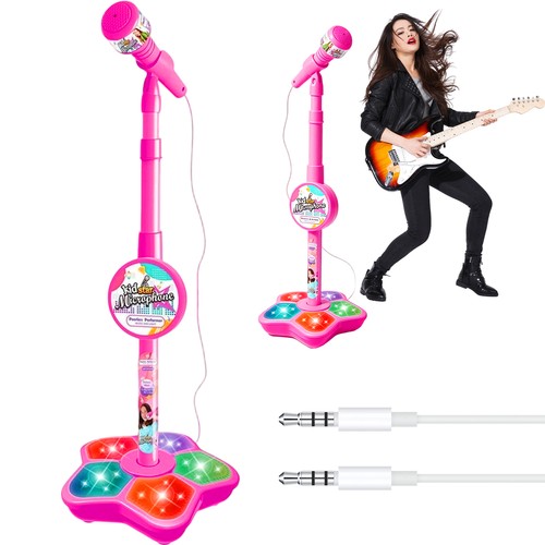 Kids microphone with stand - kids,