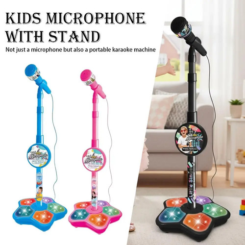 Kids karaoke microphone stand - kids,