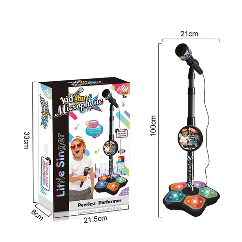 Kids microphone with - microphone, light