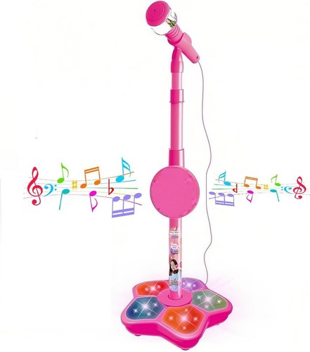 Kids karaoke microphone stand - karaoke,