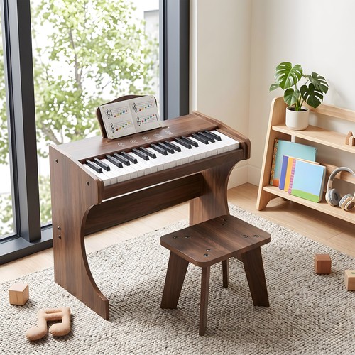 Wooden kids piano keys - kids, 37