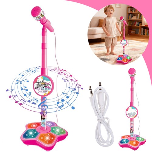 Kids microphone with stand - with,