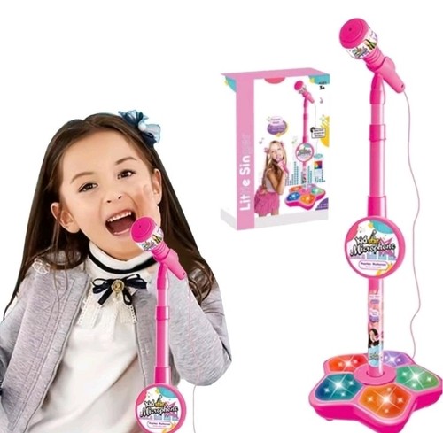 Kids singing microphone - microphone, stand