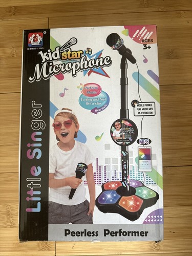 Kids karaoke microphone stand - microphone,